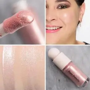 Rare Beauty Blush & Mirror Highlighter – Natural Glow